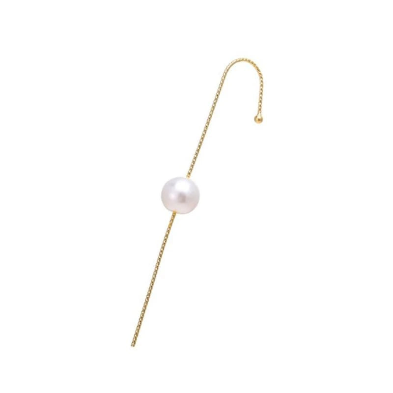 Glistening Ear Wrap Crawler Zircon Earrings Piercing Earrings Premium Earrings