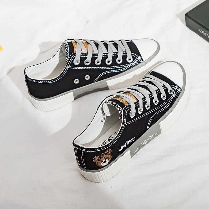 Bear Canvas Shoes For Women