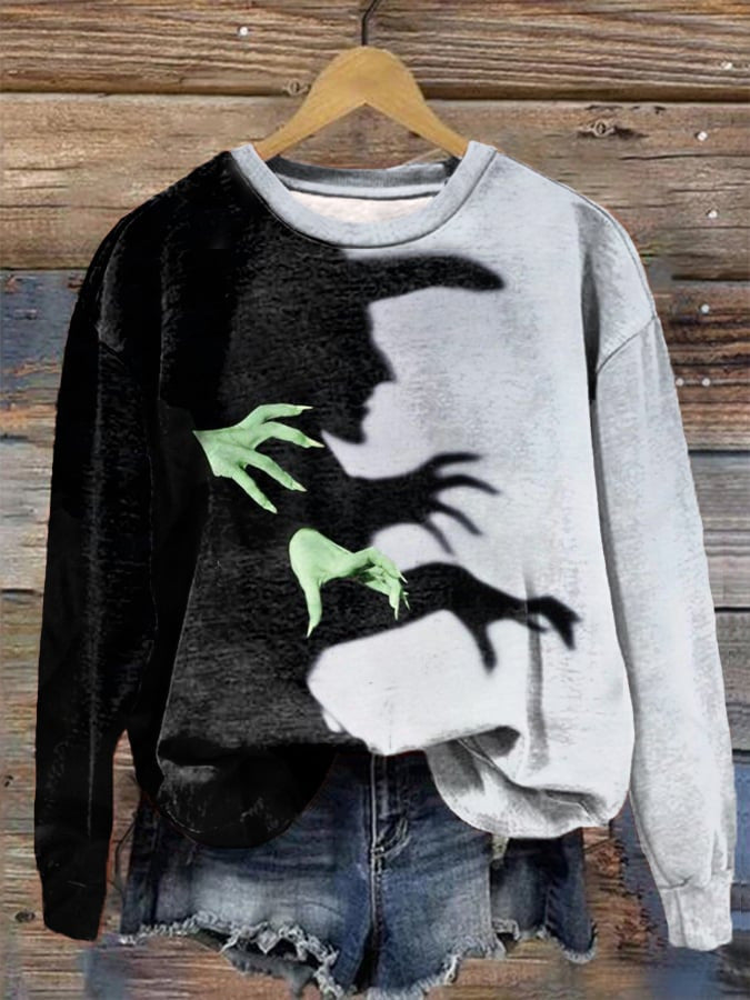 Halloween Horror Funny Women's Sweater