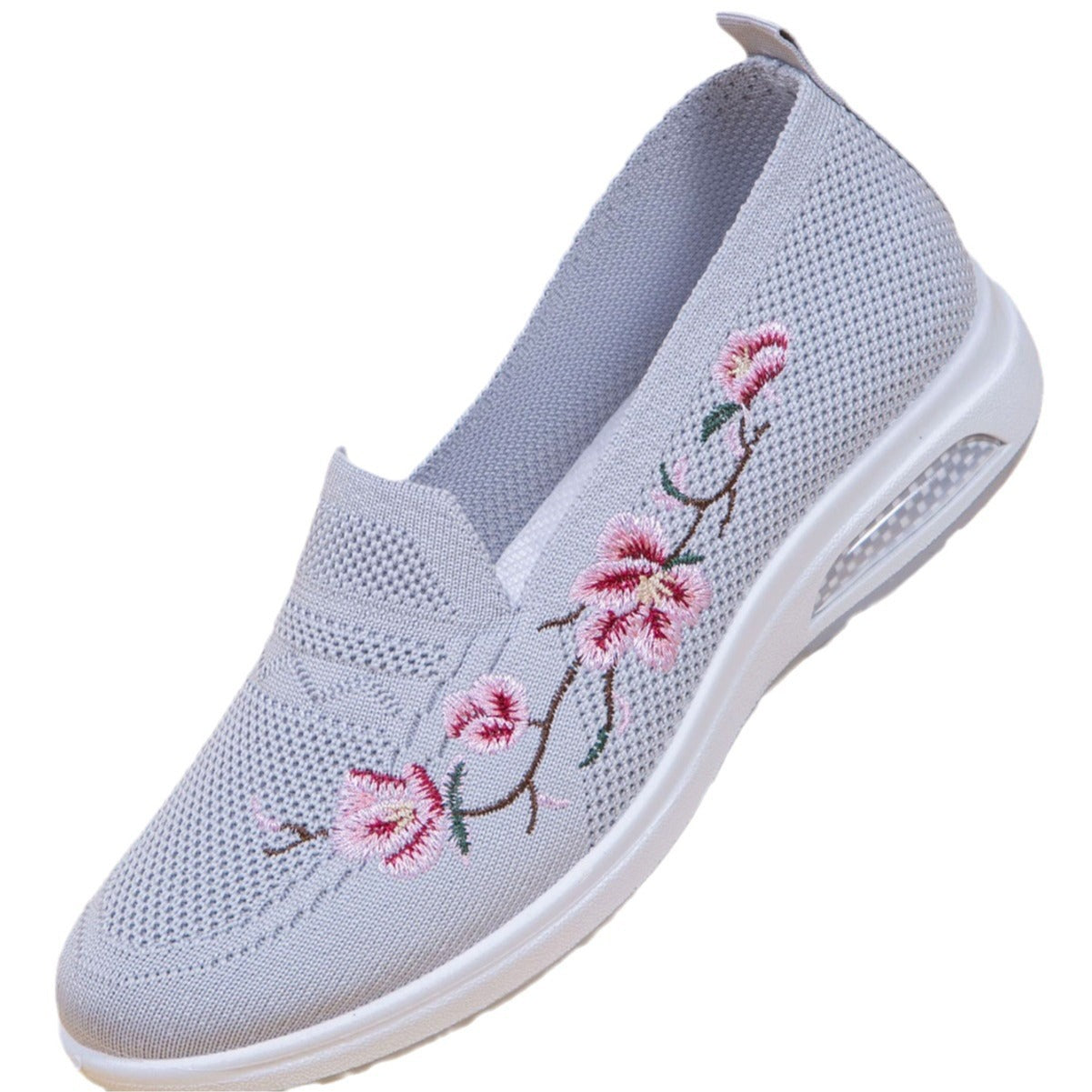 Women's Breathable Embroidery Soft Sole Shoes