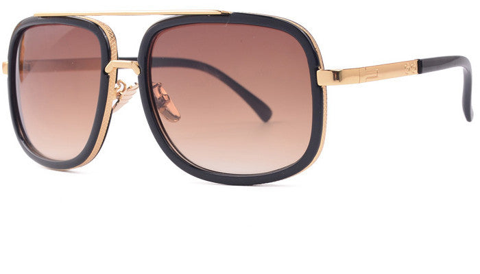 Flat Top Hot Square Sunglasses Men & Women Luxury Brand Design