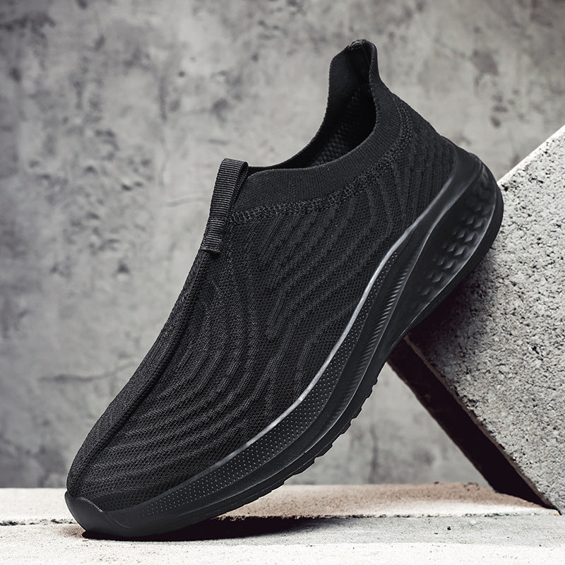 Casual And Lightweight Soft Sole Shoes Couple Slip-on Lofter
