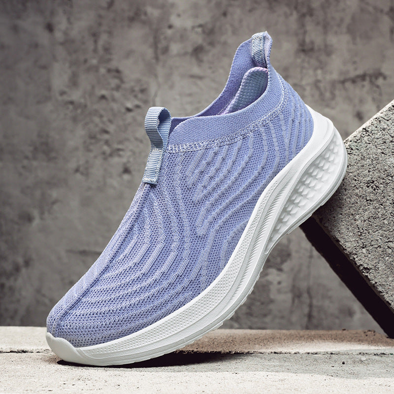 Casual And Lightweight Soft Sole Shoes Couple Slip-on Lofter