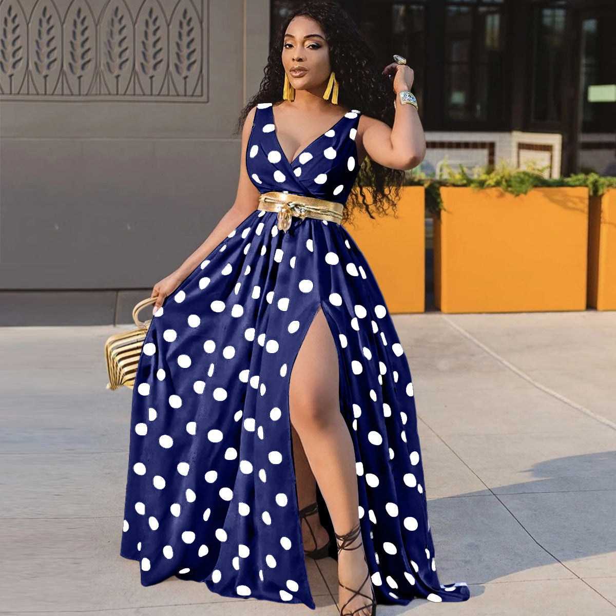 Sexy Dresses Plus Size Forked Club Dresses