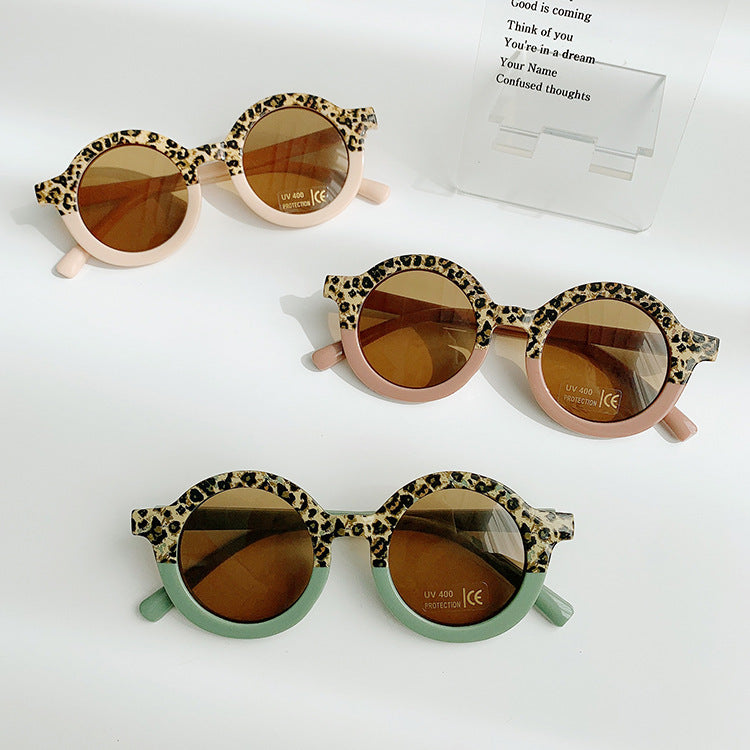 Children's Sunglasses Round Frame Sun Protection