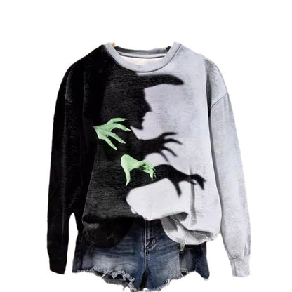 Halloween Horror Funny Women's Sweater