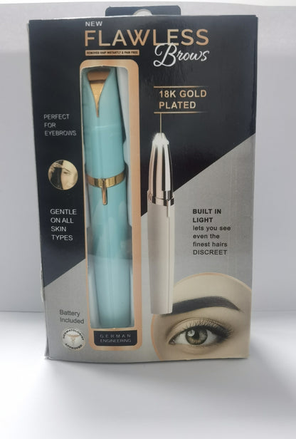 Mini Electric Eyebrow and Hair Remover with LED Light