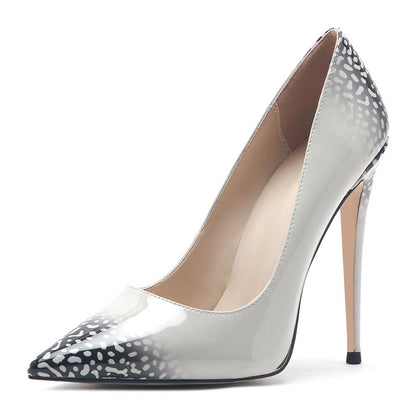 Heels with hydro print design