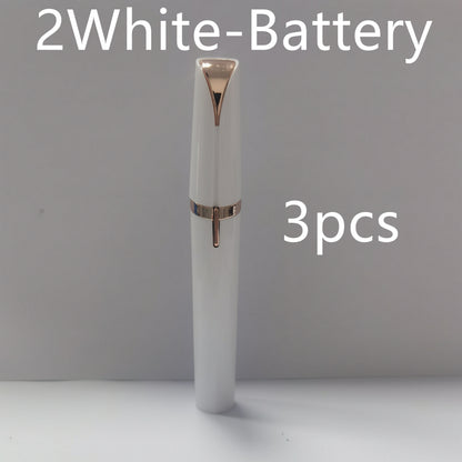 Mini Electric Eyebrow and Hair Remover with LED Light
