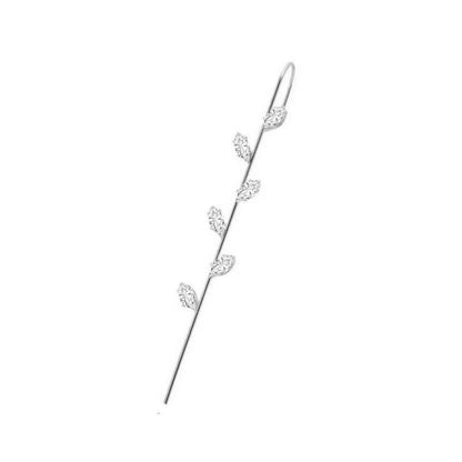 Glistening Ear Wrap Crawler Zircon Earrings Piercing Earrings Premium Earrings
