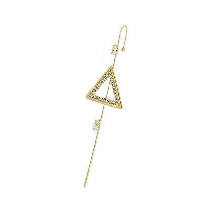 Glistening Ear Wrap Crawler Zircon Earrings Piercing Earrings Premium Earrings