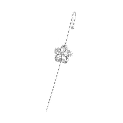 Glistening Ear Wrap Crawler Zircon Earrings Piercing Earrings Premium Earrings