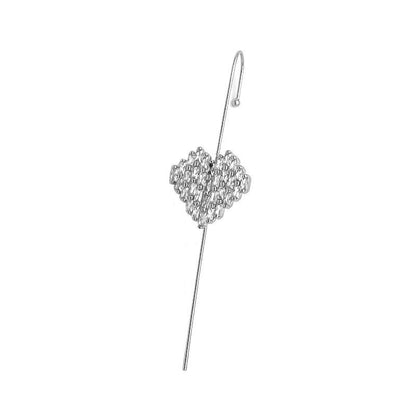 Glistening Ear Wrap Crawler Zircon Earrings Piercing Earrings Premium Earrings