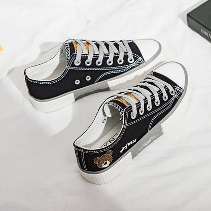 Bear Canvas Shoes For Women