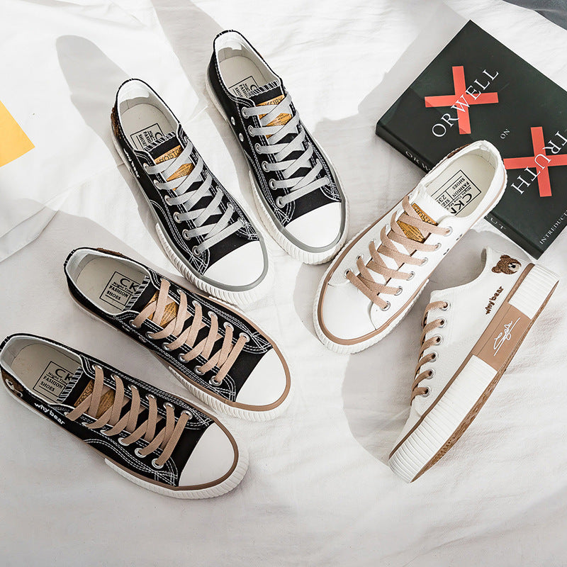 Bear Canvas Shoes For Women