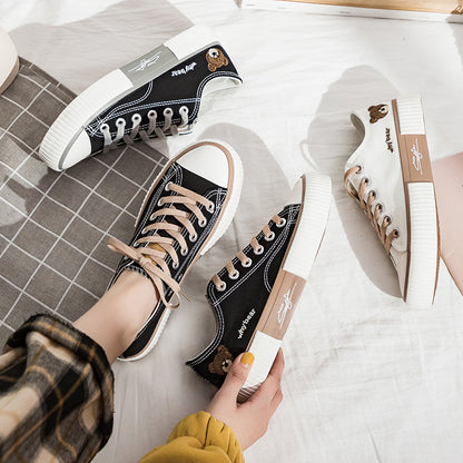Bear Canvas Shoes For Women