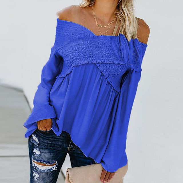 Women Sexy Off Shoulder Shirts