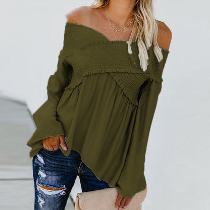 Women Sexy Off Shoulder Shirts
