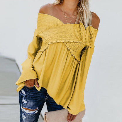 Women Sexy Off Shoulder Shirts