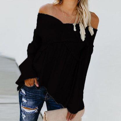 Women Sexy Off Shoulder Shirts