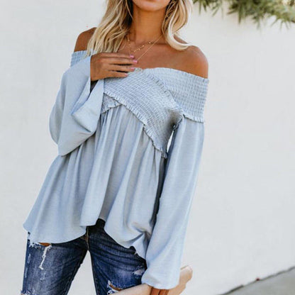Women Sexy Off Shoulder Shirts