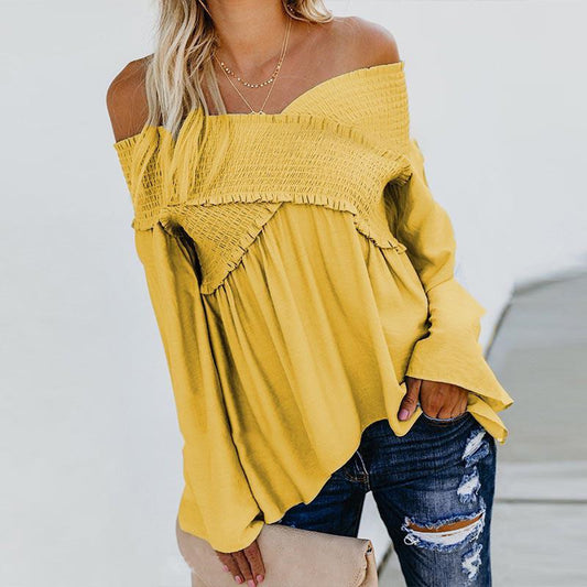 Women Sexy Off Shoulder Shirts