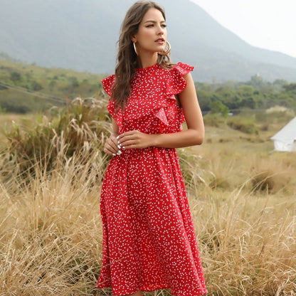 Women Summer Chiffon Long Dress