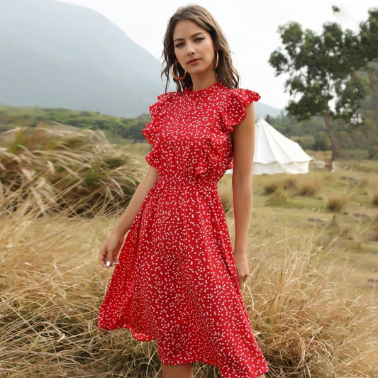 Women Summer Chiffon Long Dress