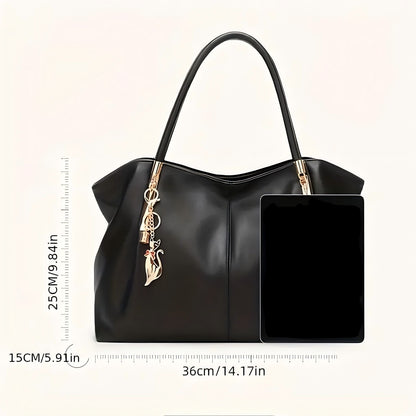 Women's Tote Bags, Large Leather Shoulder Bag Purse Top Handle