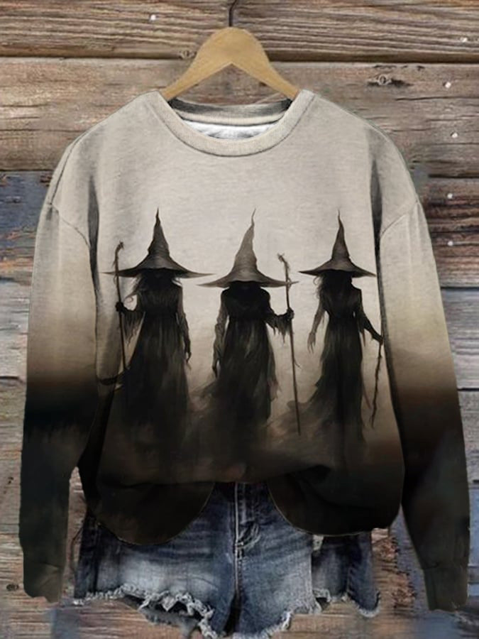 Halloween Horror Funny Women's Sweater