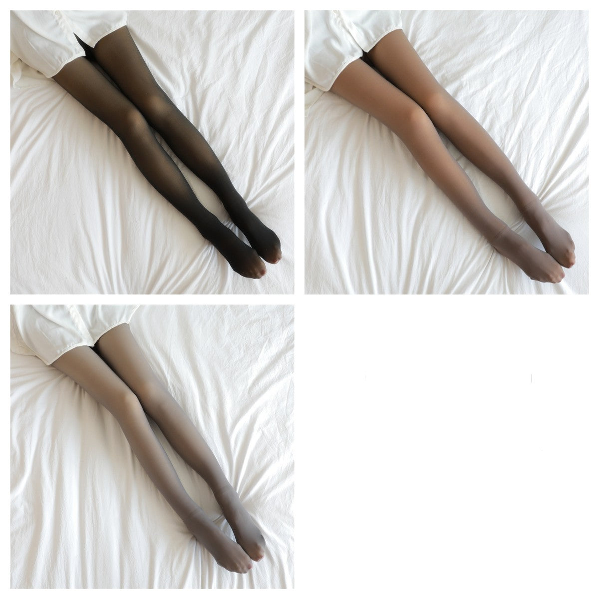 Fall And Winter Warm Fleece Pantyhose :Fleece Lined Thermal Winter Tights