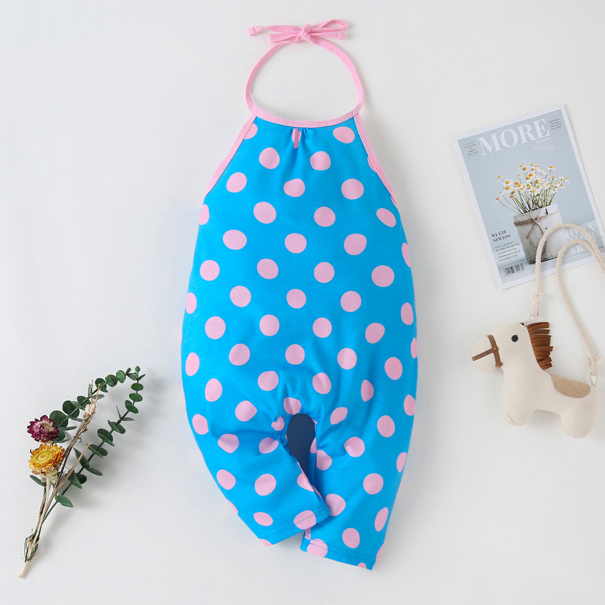 New Fashion Kids Baby Girls Strap Cotton Romper