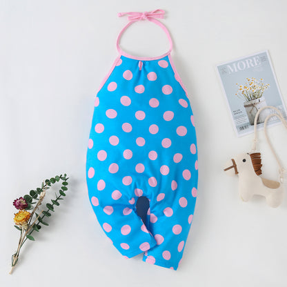 New Fashion Kids Baby Girls Strap Cotton Romper