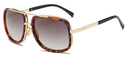 Flat Top Hot Square Sunglasses Men & Women Luxury Brand Design