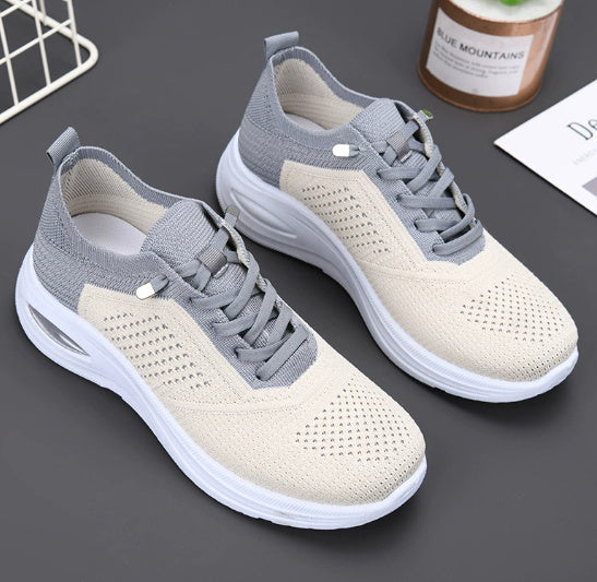 Breathable Mesh Surface Air Rocking Shoes