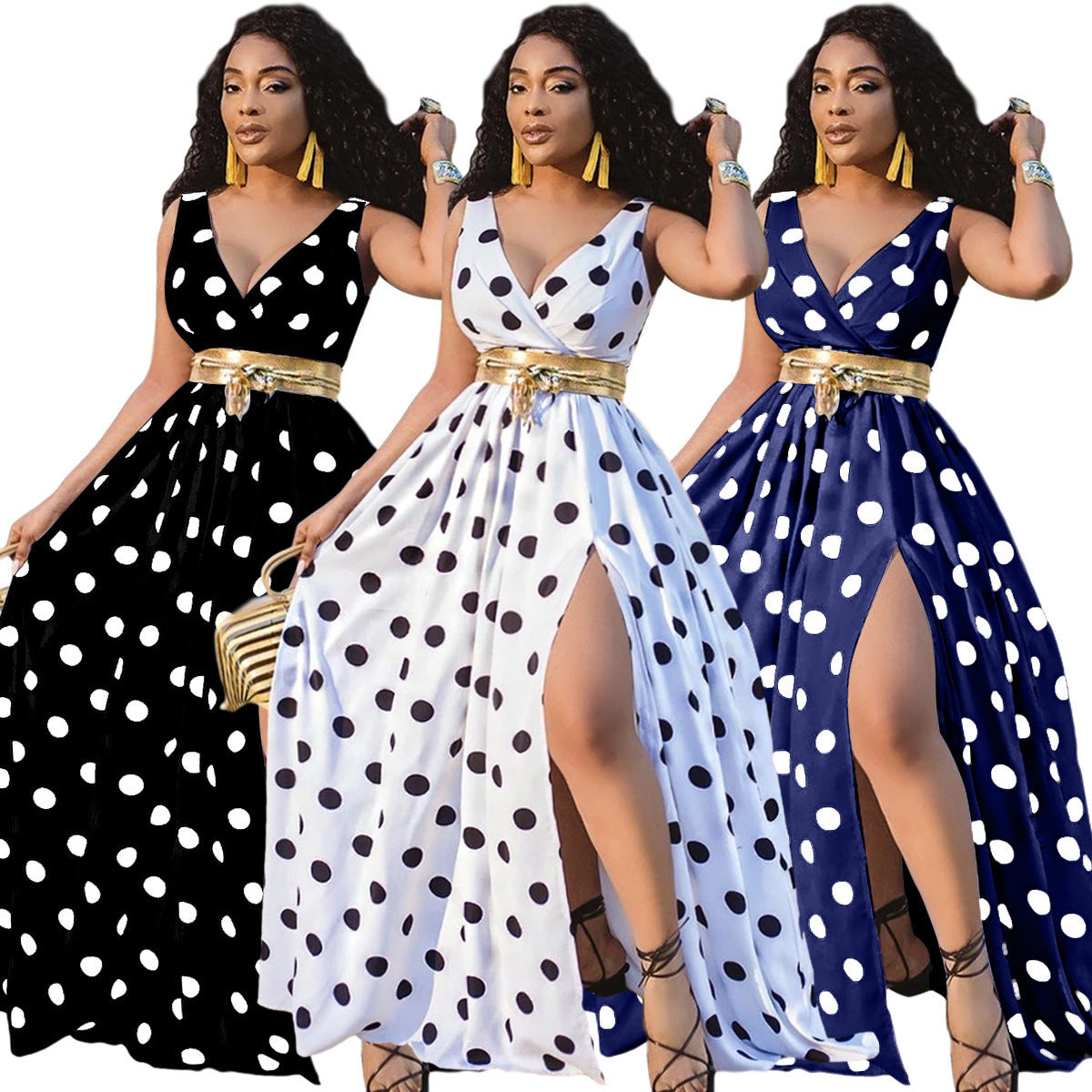 Sexy Dresses Plus Size Forked Club Dresses