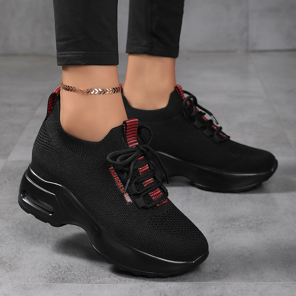Fly-knit Women's Mesh Casual Shoes