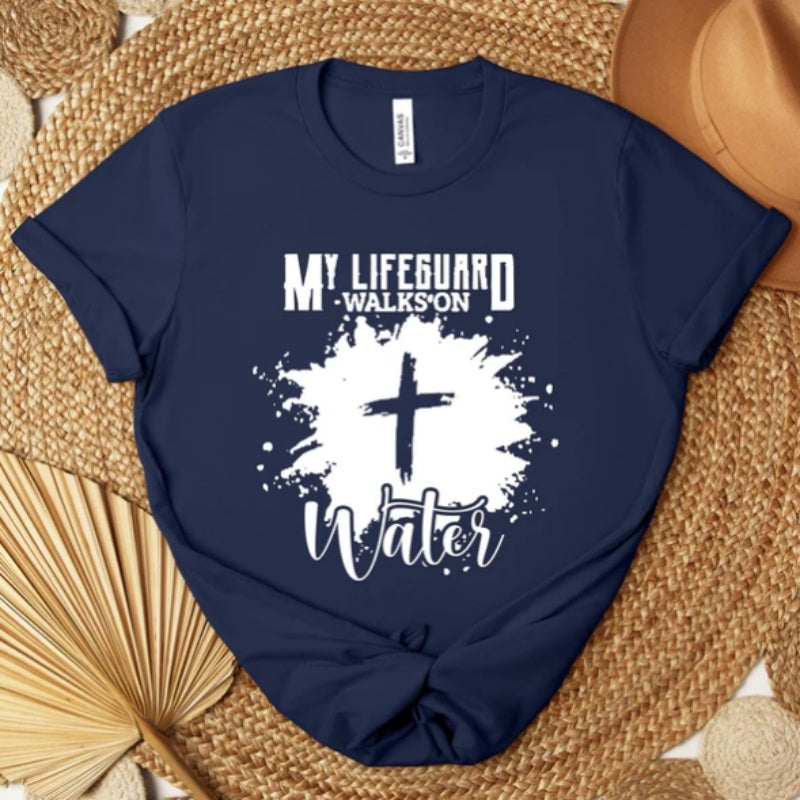 My Lifeguard Walks On Water Premium T-shirt