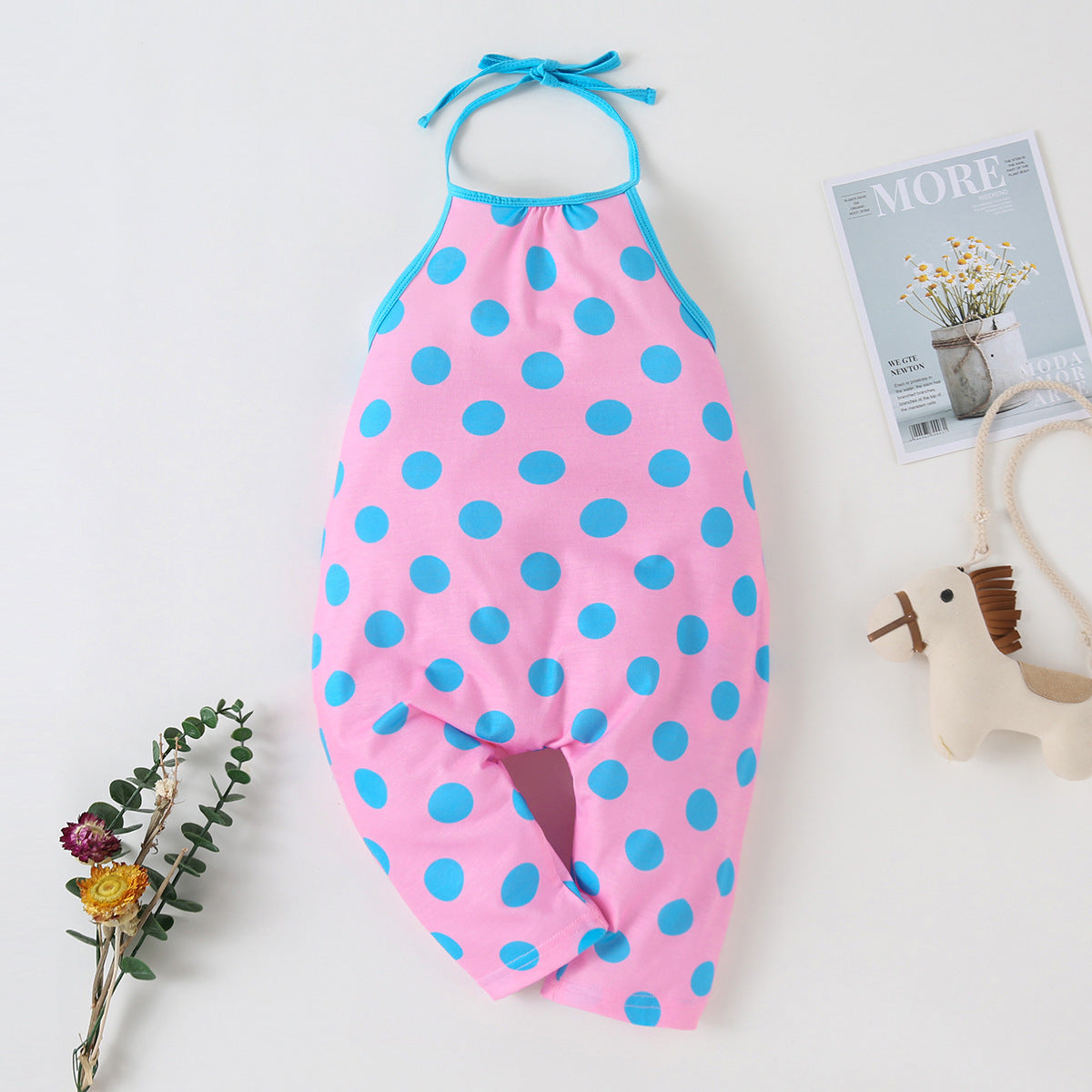 New Fashion Kids Baby Girls Strap Cotton Romper
