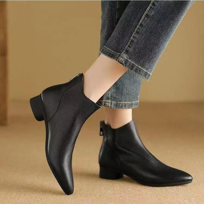 Women's Thick Bottom Vintage Mid-calf Soft Bottom