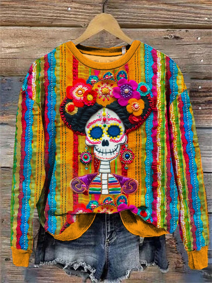 Halloween Horror Funny Women's Sweater