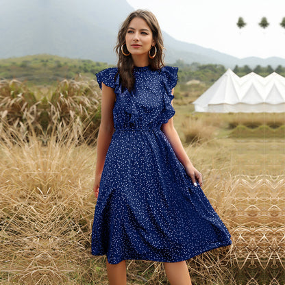 Women Summer Chiffon Long Dress
