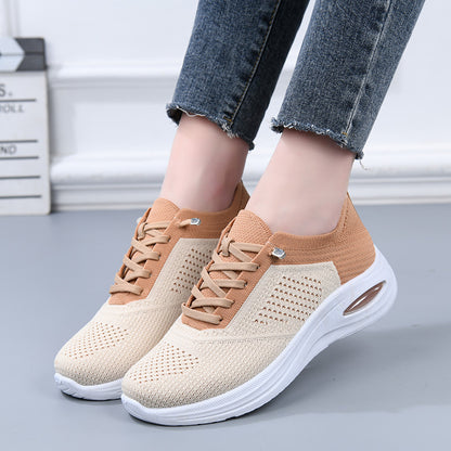 Breathable Mesh Surface Air Rocking Shoes