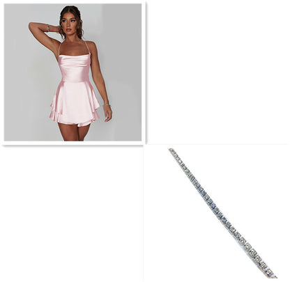 Suspender Skirt For Women