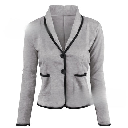 Women's Casual Slim Fit Suit Jacket