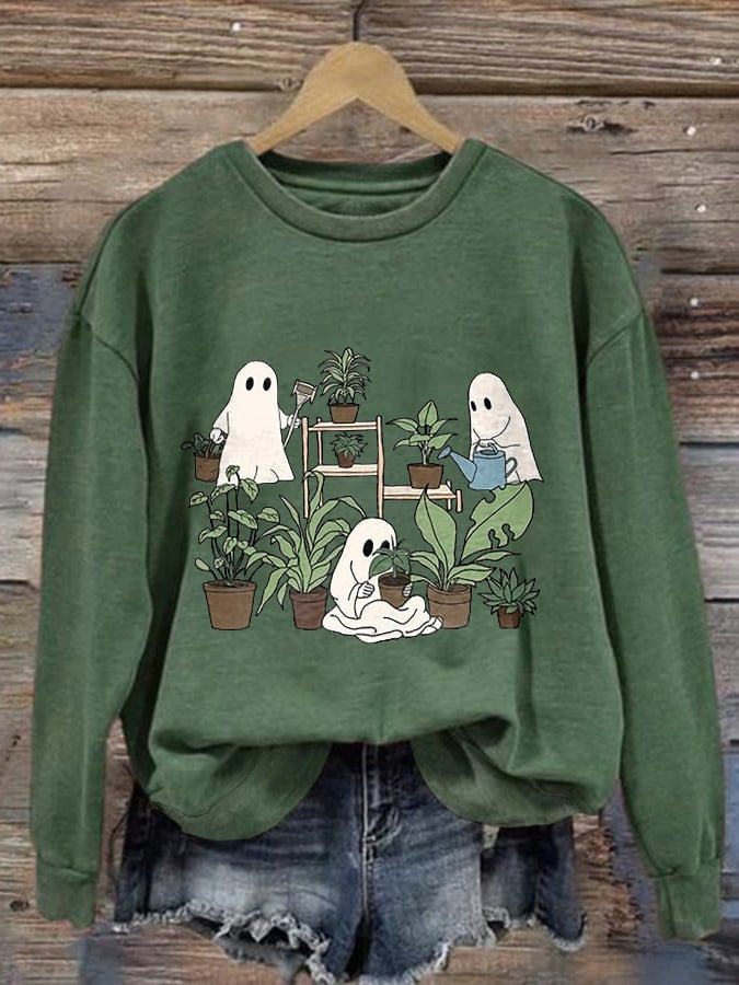 Halloween Horror Funny Women's Sweater