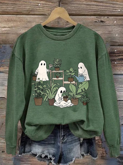 Halloween Horror Funny Women's Sweater