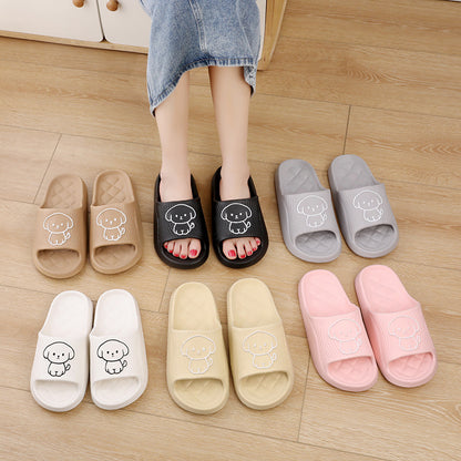 Cute Cartoon Dog Slippers