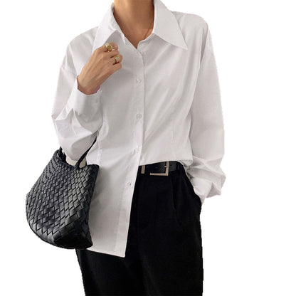 Casual Long Sleeve Button Top Shirt