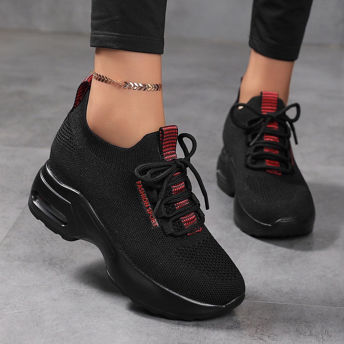 Fly-knit Women's Mesh Casual Shoes